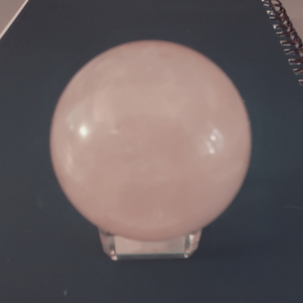 Rose Quartz Crystal Sphere